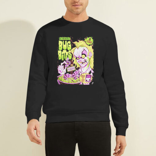 Sweatshirt Black Bug Bites Neitherworld