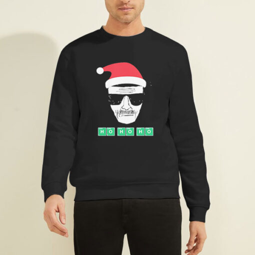 Sweatshirt Black Christmas Bad Santa Heisenberg
