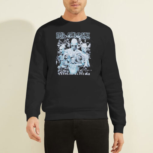 Sweatshirt Black Do Bronx Charles Oliveira Merch