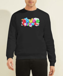 Sweatshirt Black Grupo Firme Logo Color