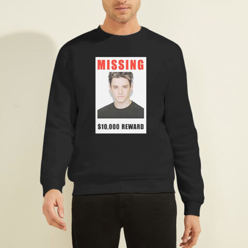 Sweatshirt Black Missing Poster Stromedy