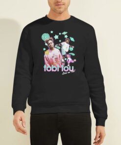 Sweatshirt Black Tobi Lou Merch Live on Ice