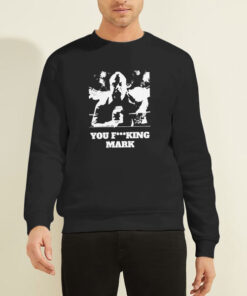 Sweatshirt Black Vintage Mjf You Fucking Mark