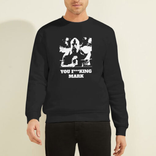 Sweatshirt Black Vintage Mjf You Fucking Mark