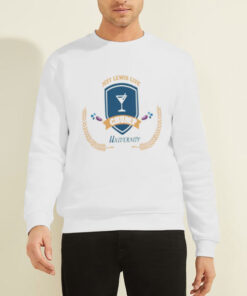 Sweatshirt White Live University Jeff Lewis Merch