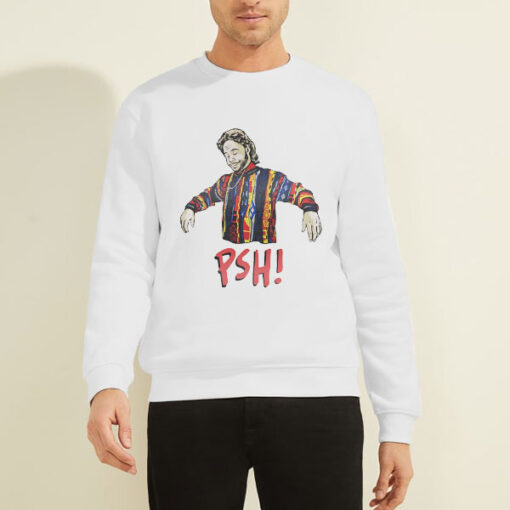 Sweatshirt White Psh in Furniture Store Funny Ed Bassmaster