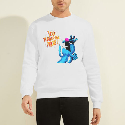 Sweatshirt White The Monster at the End of This Book
