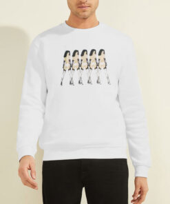 Sweatshirt White Victim Vintage Hajime Sorayama