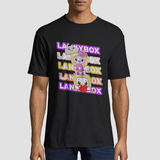Lankybox Shop Boxy Foxy Rocky Shirt