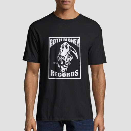 Vintage Grim Reaper Goth Money Records Shirt