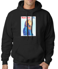 Hoodie Black AOC Nipples Alexandria Ocasio Cortez AOC See Through