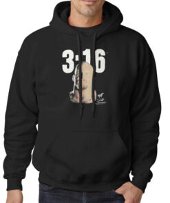 Hoodie Black Attitude 1998 3 16 Wwf Vintage