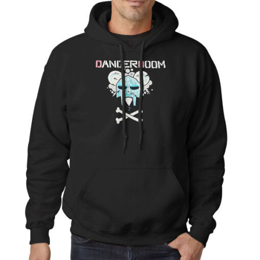 Hoodie Black Dangerdoom Mf Doom Vintage