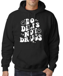 Hoodie Black Do Dilfs do.dilfs Not Drugs