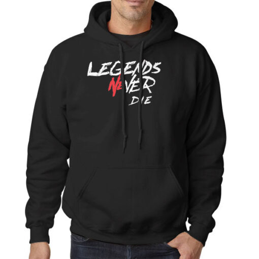 Hoodie Black Juice Wrld Legends Never Die