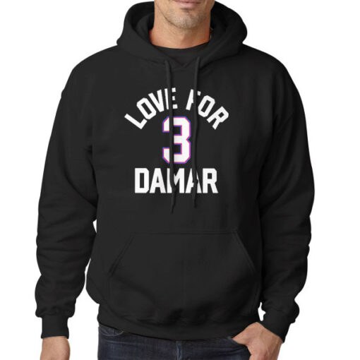 Hoodie Black NFL Love for Damar