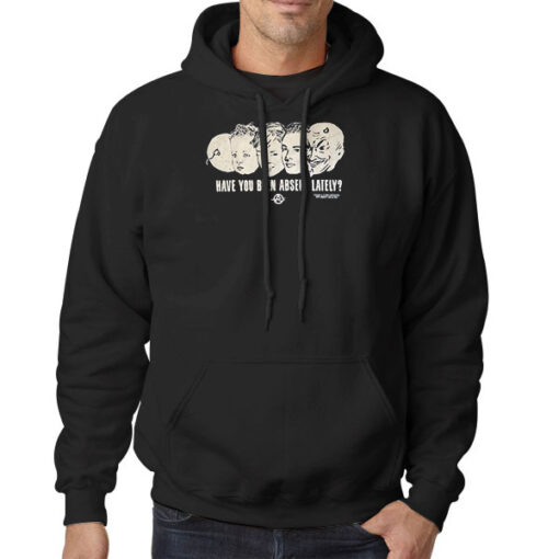 Hoodie Black Vintage Absent Evolution Fugazi