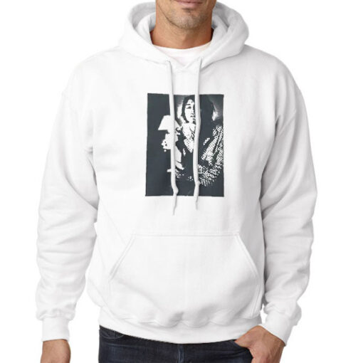 Hoodie White Retro Kurt Cobain Hysteric Glamour