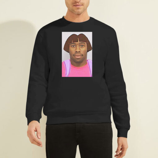 Sweatshirt Black Funny Dora Tyler the Creator