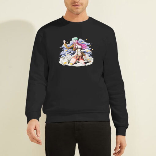 Sweatshirt Black Funny One Piece Her Bonney Drying