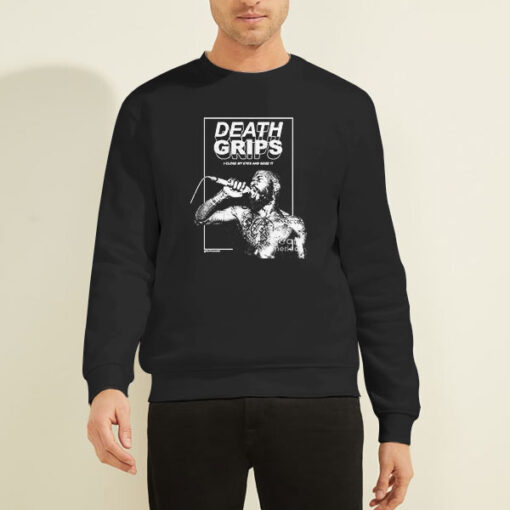 Sweatshirt Black I Close My Eyes and Seize It Death Grips Merch