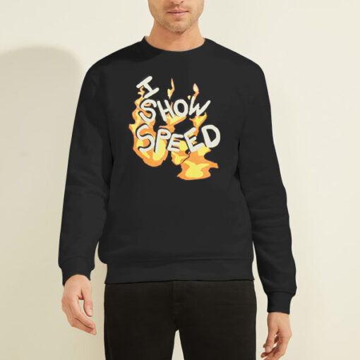 Sweatshirt Black I Show Speed the Flare