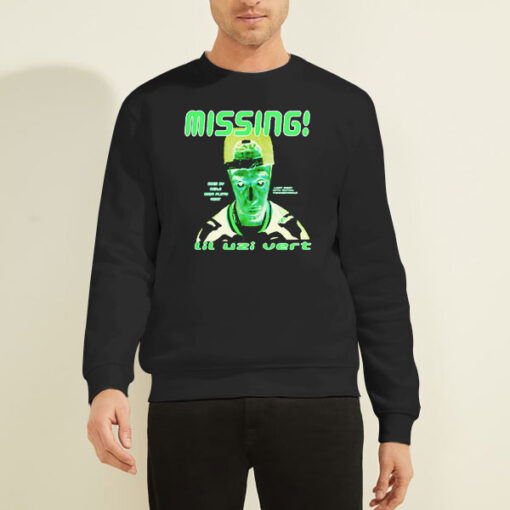 Missing Vert Eternal Atake Glow in the Dark Lil Uzi Sweatshirts