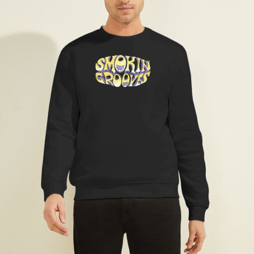 Sweatshirt Black Smookin Grooves Erykah Badu