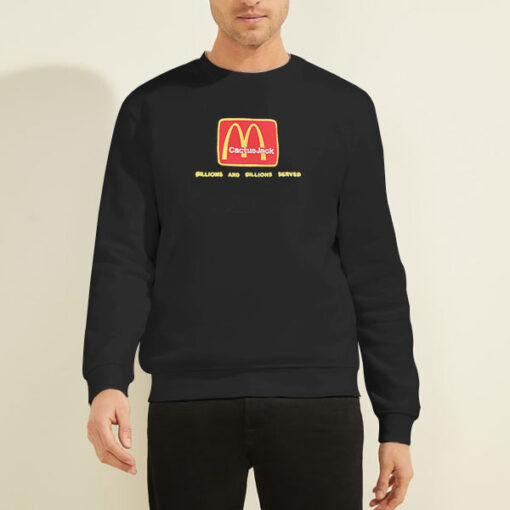 Travis Scott McDonalds Cactus Jack Sweatshirt