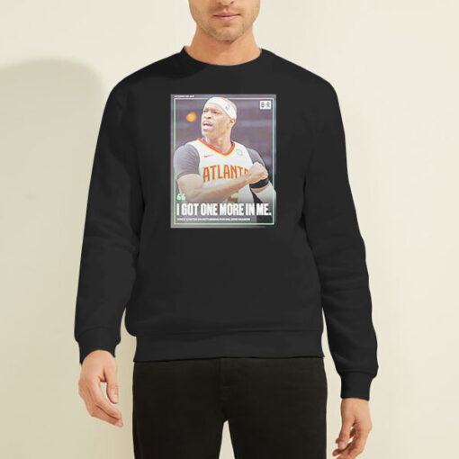 Sweatshirt Black Vince Carter I Got One More in Me Quote T Shirt
