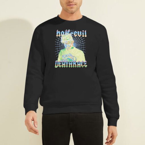 Sweatshirt Black Vintage Death Race for Love