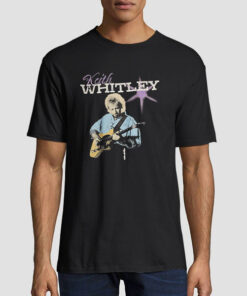 Vintage Purple Guitar Keith Whitley Shirt