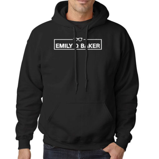 Hoodie Black Classics Logo Emily D Baker
