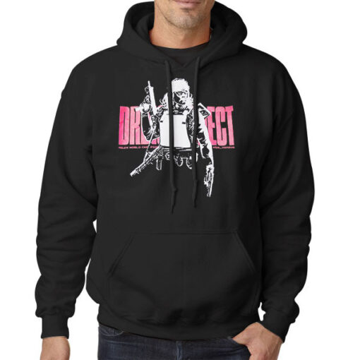 Hoodie Black Dr Disrespect Merch Fight