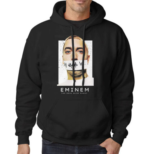Hoodie Black Mugshot My Name Is Eminem