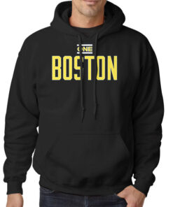 Hoodie Black Strongest the One Boston