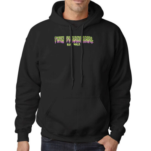 Hoodie Black Twin Paranormal Merch Ghost Gang