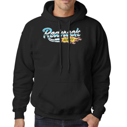 Hoodie Black Westen Champlin Redneck Science Logo