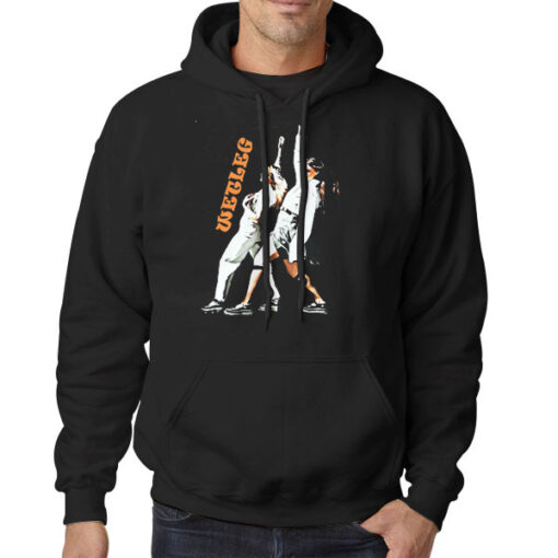 Hoodie Black Wet Leg Merch Tour Baseball