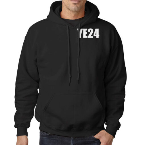 Hoodie Black Ye24 Merch For Kanye West