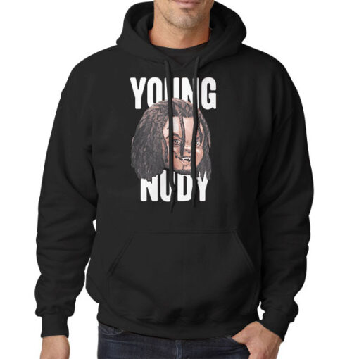 Hoodie Black Young Nudy Merch