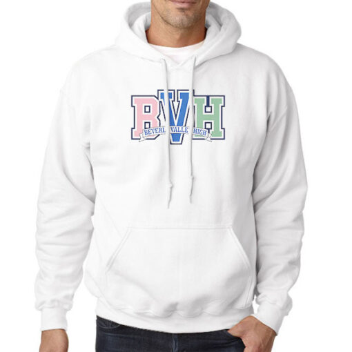 Hoodie White Beverly Valley High School
