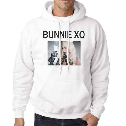 Hoodie White Bunnie Xo Merchandise Essential