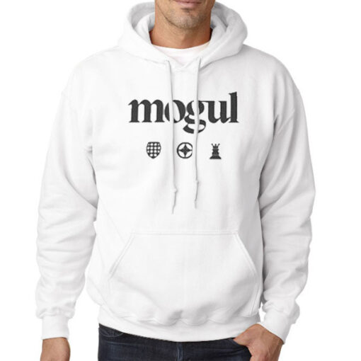 Hoodie White Chess Club Chessboxing Ludwig Merch