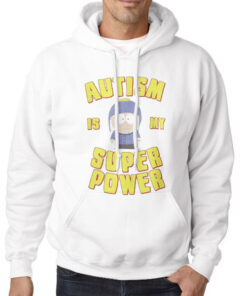 Hoodie White Craig Tucker Autism Is My Superpower Shirt