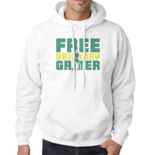 Hoodie White Free for Brittney Griner