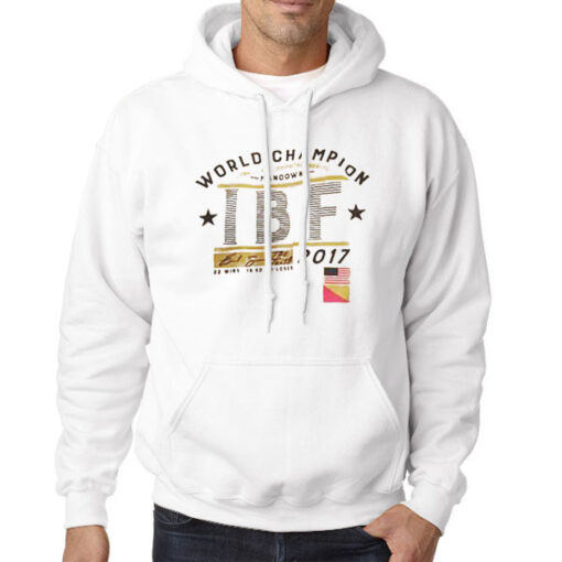 Hoodie White IBF World Champion Errol Spence Merchandise