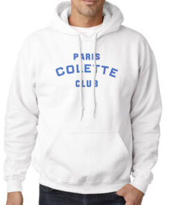 Paris Colette Club Logo Shirt 7 Hoodie White Paris Colette Club Logo