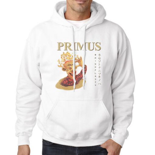 Hoodie White Rhinoplasty Chinese Characters Primus