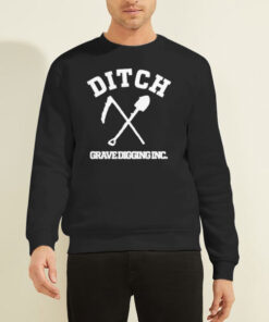 Sweatshirt Black LA Ditch Grave Digging